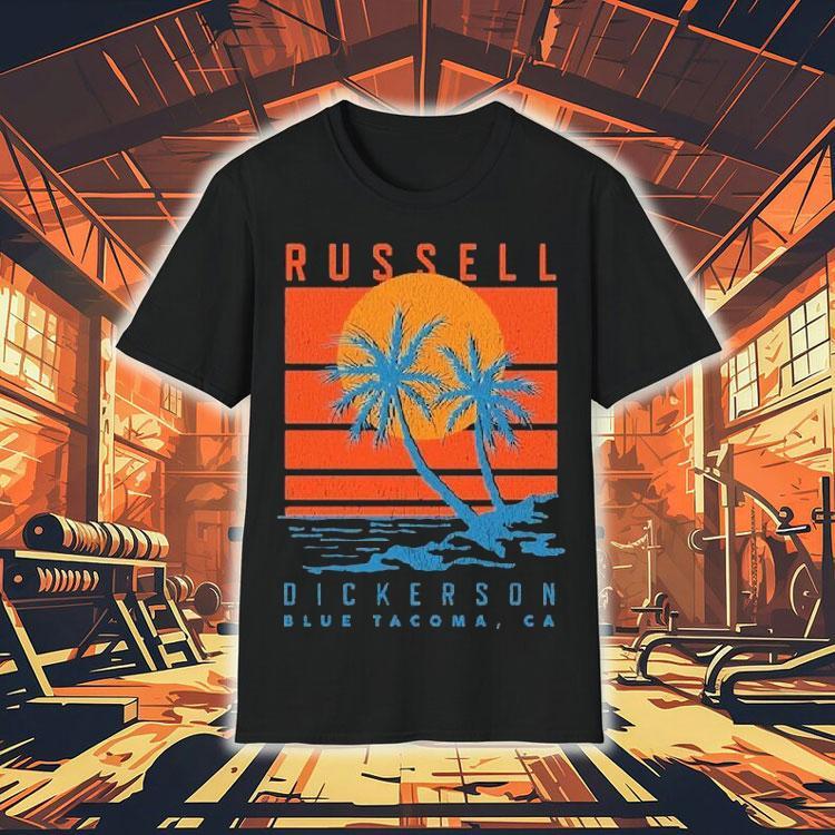 Russell Dickerson Blue Tacoma Ca Shirt 4 Russell Dickerson Blue Tacoma Ca Tshirt