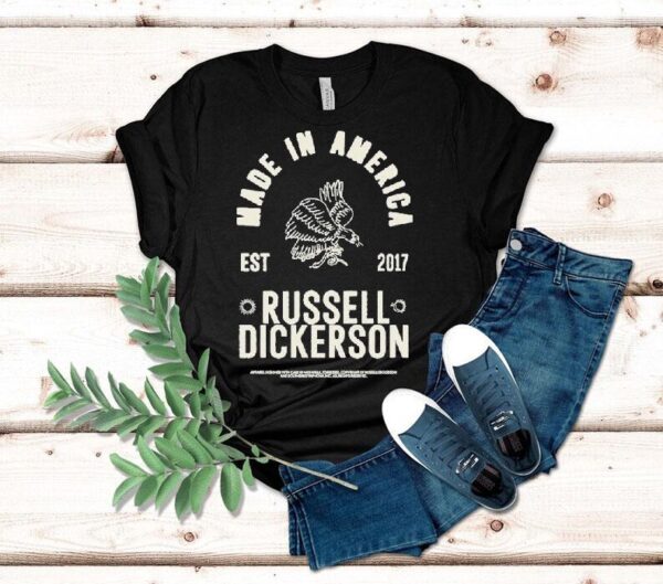 Russell Dickerson Made In America Est 2017 Bird Shirt