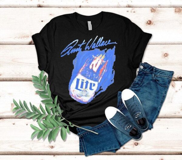 Rusty Wallace Lite Miller Racing Shirt