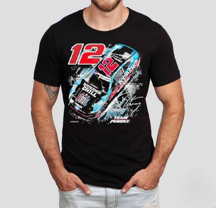 Ryan Blaney Team Penske Body Armor Car Shirt 4 Ryan Blaney Team Penske Body Armor Car Tshirt