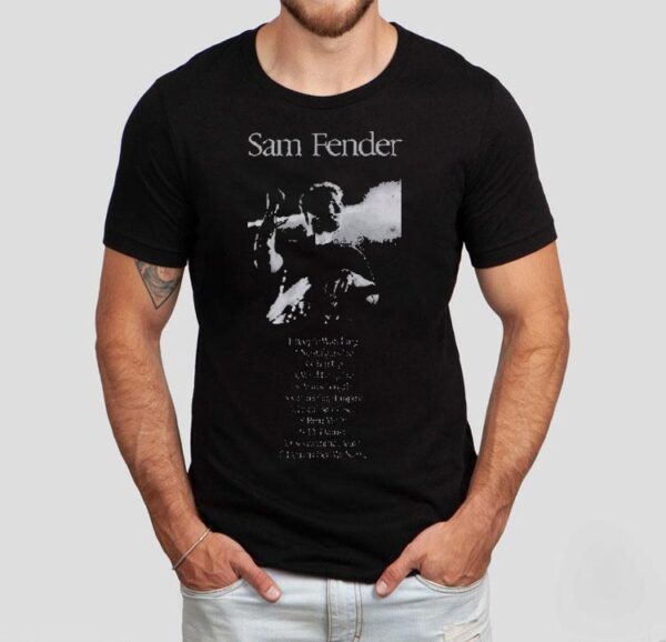 Sam Fender People Watching Tracklist Photo Shirt