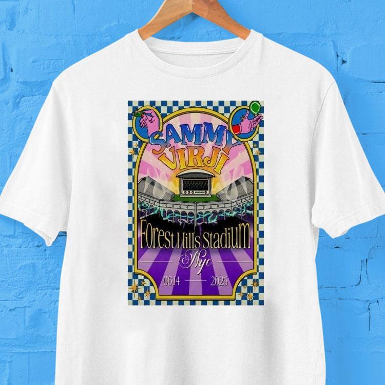 Sammy Virji June 14 2025 Forest Hills Stadium In Forest Hills Ny Shirt 2 Sammy Virji June Forest Hills Stadium In Forest Hills Ny Tshirt
