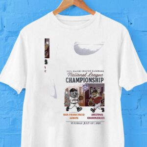 San Francisco Giants Vs Arizona Diamondbacks 2025 Mlb National Championship Mascots Shirt