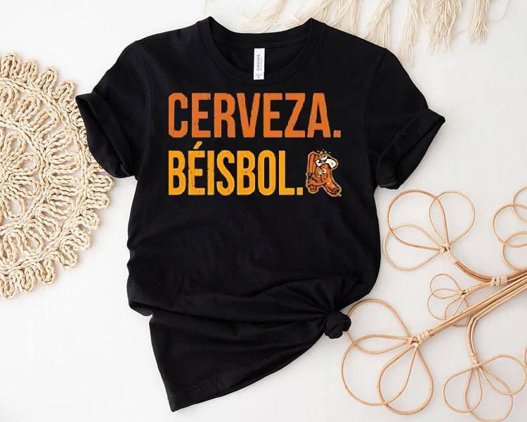 San Jose Giants Cerveza Beisbol Shirt 4 San Jose Giants Cerveza Beisbol Tshirt