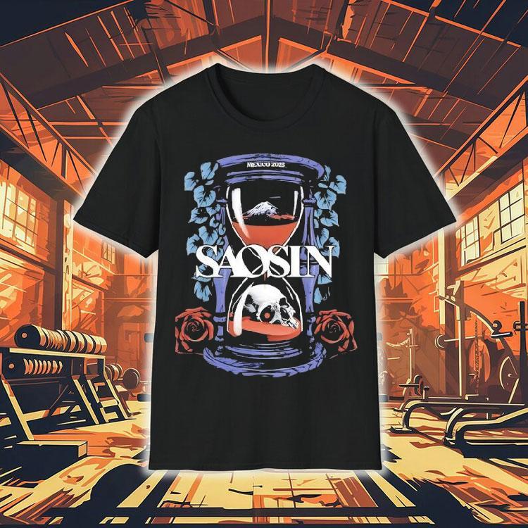 Saosin Jun 7 2025 Monterrey Mexico Shirt 4 Saosin Jun Monterrey Mexico Tshirt