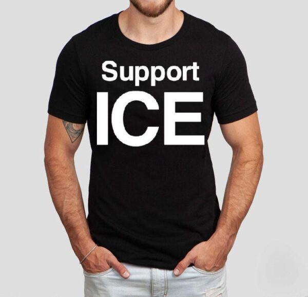 Scott Presler Wearing Support Ice Shirt