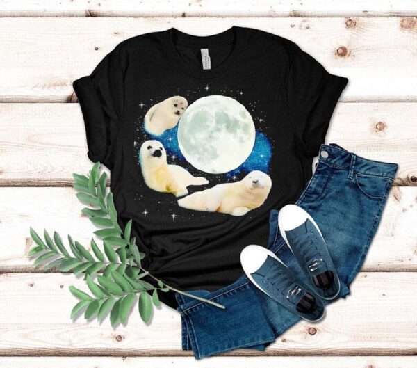 Seals Under The Moon Shirt