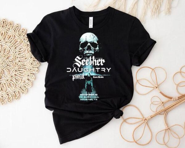 Seether And Daughtry Live Show At 713 Music Hall On November 12 2025 In Houston Texas Shirt