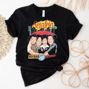 Seinfeld High Talker Bubble Boy Spongewontly Cast Yada Yada Yada Nyc Tshirt