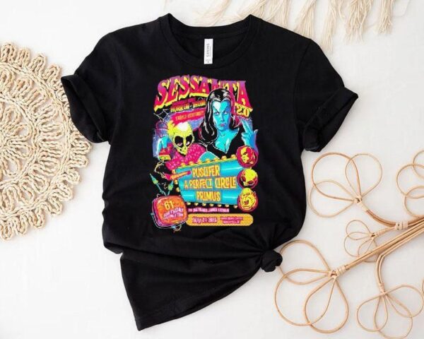 Sessanta Puscifer A Puscifer A Perfect Circle V 2.0 May 24 2025 Noblesville, In Horror Thonshirt