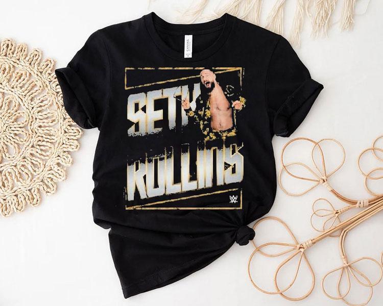 Seth Rollins 500 Level Gold Shirt 4 Seth Rollins Level Gold Tshirt