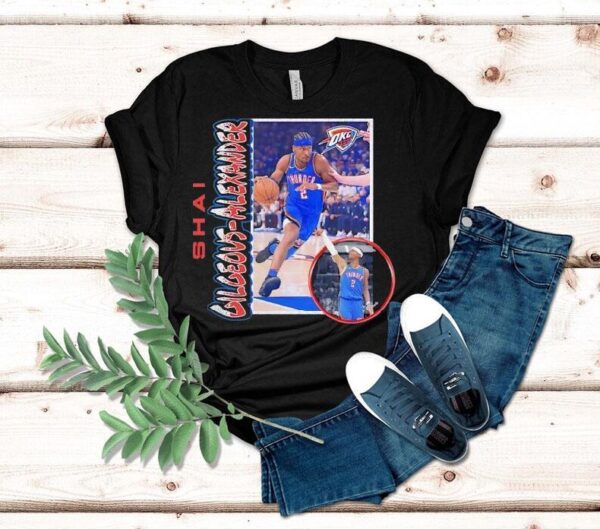 Shai Gilgeous-alexander Oklahoma City Thunder ’90s Player Shirt