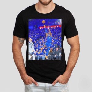 Shai Gilgeous-alexander Oklahoma City Thunder Game Frames Shirt