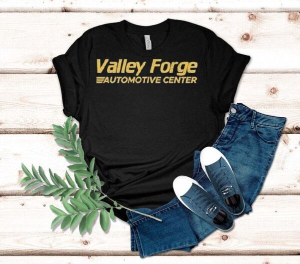 Shane Gillis Wearing Valley Forge Automotive Center Shirt