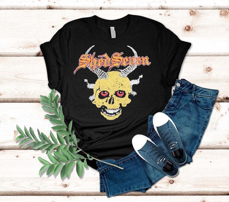 Shed Seven Skull Shirt 4 Shed Seven Skull Tshirt