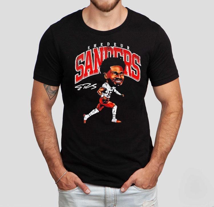 Shedeur Sanders Cleveland Browns Nfl Football Cartoon Shirt 4 Shedeur Sanders Cleveland Browns Nfl Football Cartoon Tshirt
