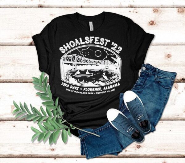 Shoalsfest ’22 Two Days Florence Alabama Live At Mcfarland Park October 1 2 2022 Shirt