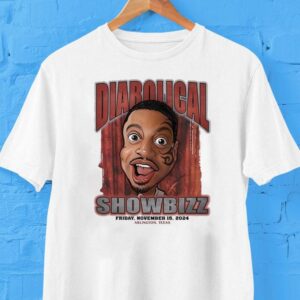 Showbizz The Adult Diabolical Arlington Texas 2024 Shirt