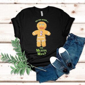 Shrek The Musical The Muffin Man Do You Know Us Tour Logo Shirt