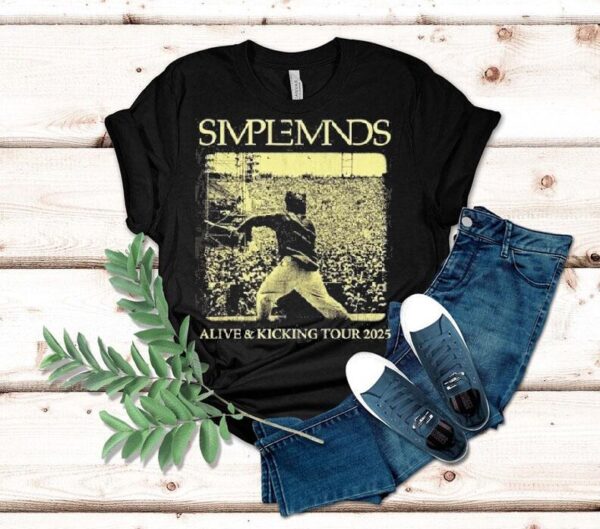 Simple Minds Alive And Kicking Tour 2025 Shirt