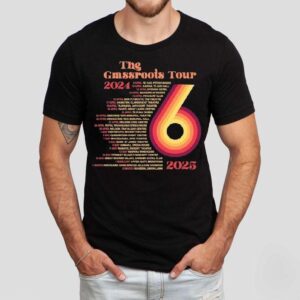 Six60 The Grassroots World Tour 2024 2025 Dates Shirt