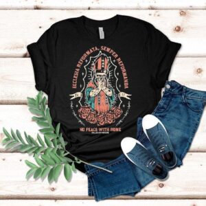 Skeleton Ecclesia Reformata Semper Reformanda No Place With Rome 1517 Shirt