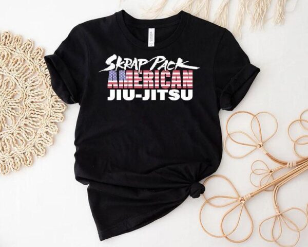 Skrap Pack American Jiu Jitsu Usa Shirt