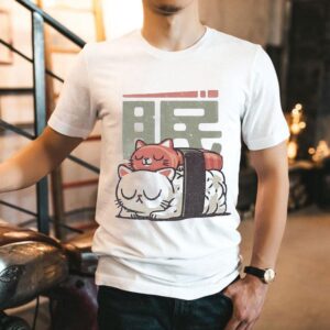 Sleeping Cats Sushi Shirt
