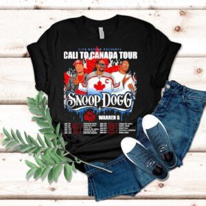 Snoop Dogg Cali To Canada Tour 2025 Shirt