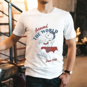 Snoopy And Woodstock The Peanuts Around The World Since 1950 Shirt