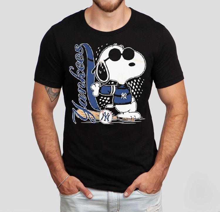 Snoopy The Peanuts Fan New York Yankees Shirt 4 Snoopy The Peanuts Fan New York Yankees Tshirt