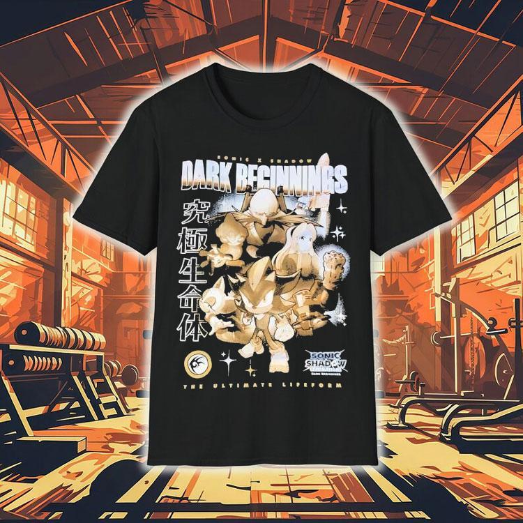 Sonc X Shadow Dark Beginnings The Ultimate Life Form Shirt 4 Sonc X Shadow Dark Beginnings The Ultimate Life Form Tshirt