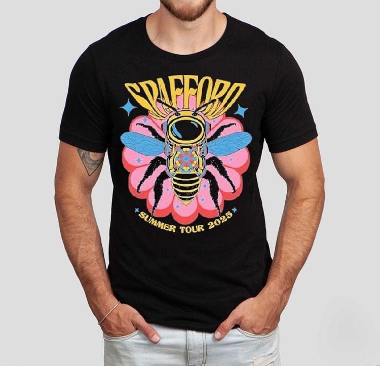 Spafford Summer 2025 Tour Bee Shirt 4 Spafford Summer Tour Bee Tshirt