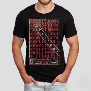 Spafford The Warehouse At Ftc Fairfield, Ct Tour June 14 2025 Shirt
