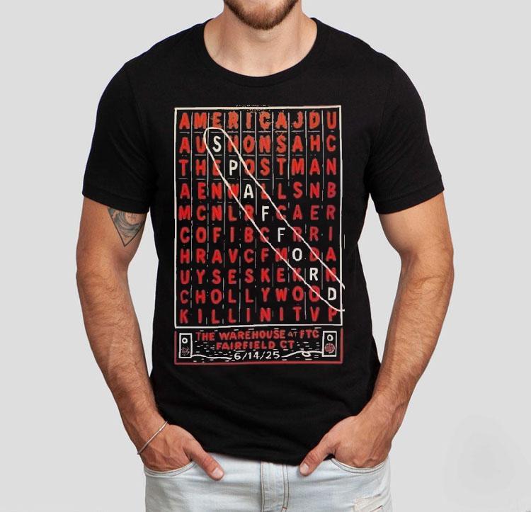 Spafford The Warehouse At Ftc Fairfield, Ct Tour June 14 2025 Shirt 4 Spafford The Warehouse At Ftc Fairfield Ct Tour June Tshirt