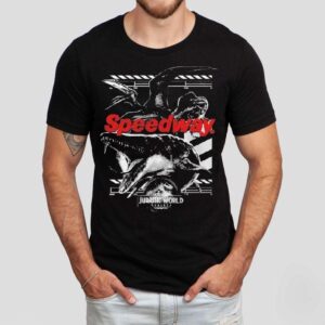 Speedway X Jurassic World Rebirth All Terrain Eleven Tshirt