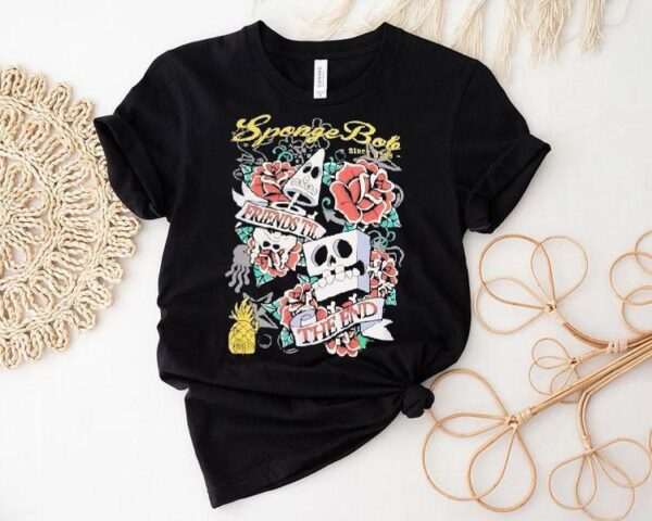 Spongbob Friends Til The End Since 1999 Halloween Shirt