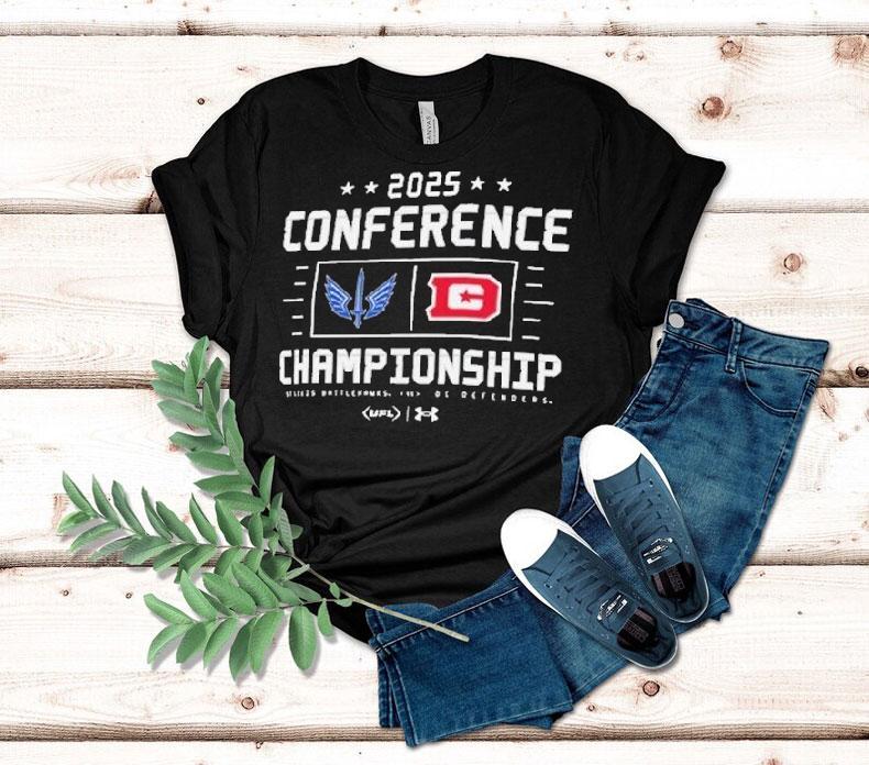 St. Louis Battlehawks Vs. Dc Defenders 2025 Xfl Conference Championship Under Armour Shirt 4 St Louis Battlehawks Vs Dc Defenders Xfl Conference Championship Under Armour Tshirt