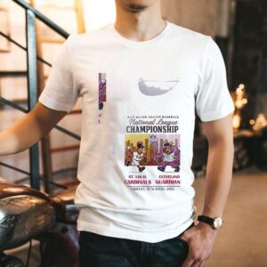St. Louis Cardinals Vs Cleveland Guardians 2025 Mlb National League Championship Mascot Shirt