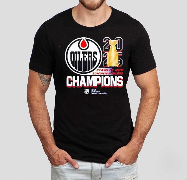 Stanley Cup Final 2025 Champions Edmonton Oilers Shirt 4 Stanley Cup Final Champions Edmonton Oilers Tshirt
