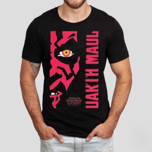 Star Wars 25th Anniversary The Phantom Menace Darth Maul Shirt