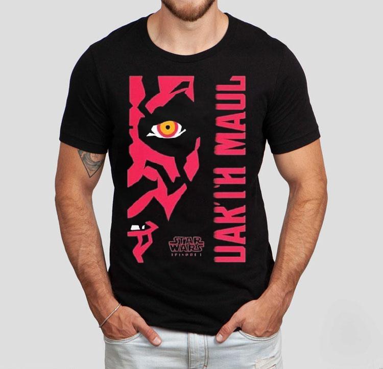 Star Wars 25th Anniversary The Phantom Menace Darth Maul Shirt 4 Star Wars Th Anniversary The Phantom Menace Darth Maul Tshirt