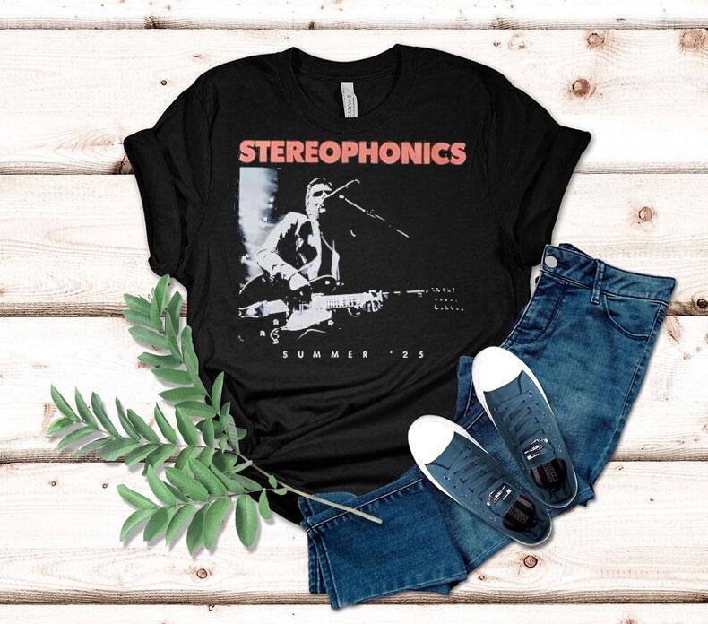 Stereophonics Summer Tour 2025 Shirt 4 Stereophonics Summer Tour Tshirt