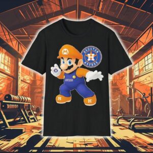 Super Mario Bros X Houston Astros Shirt