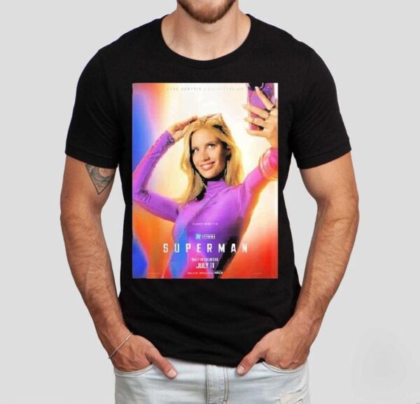 Superman Sara Sampaio As Eve Teschmacher July 11 2025 Dc Studios Shirt