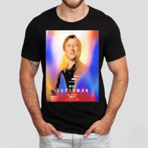 Superman Skyler Gisondo As Jimmy Olsen July 11 2025 Dc Shirt