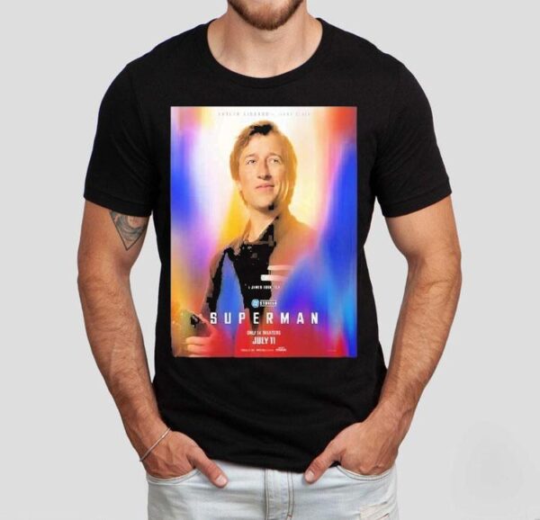 Superman Skyler Gisondo As Jimmy Olsen July 11 2025 Dc Shirt