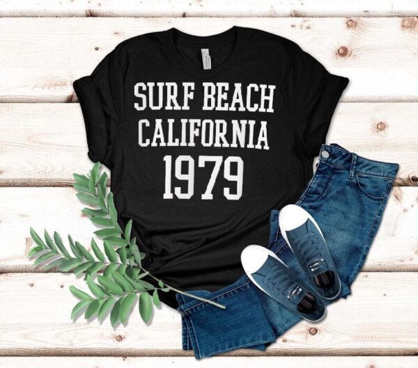 Surf Beach California 1979 Shirt