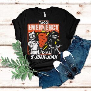Taco Emergency Dial 9 Juan Juan Skeleton Shirt