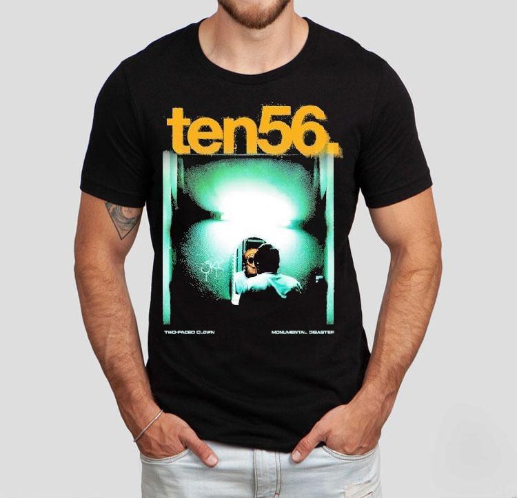Ten56. Two Faced Clown Monumental Disaster Mirror Shirt 4 Ten Two Faced Clown Monumental Disaster Mirror Tshirt